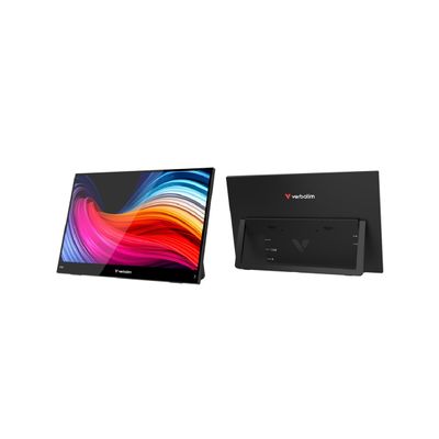 Verbatim 32402 Light Monitor Portabil 15.6'' FHD 1920x1080 IPS USB-C / mini HDMI Negru