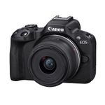 CanonEOSR50AparatFotoMirrorlessKitcuObiectivRFS1845mmF4563ISSTMNegru