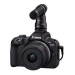 CanonEOSR50AparatFotoMirrorlessKitCreatorcuObiectivRFS1845mmF4563ISSTMNegru