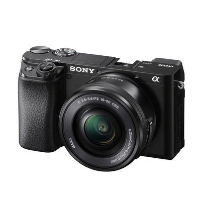 Sony Alpha A6100 Aparat Foto Mirrorless Kit cu Obiectiv E PZ 16-50mm F3.5-5.6 OSS II Negru