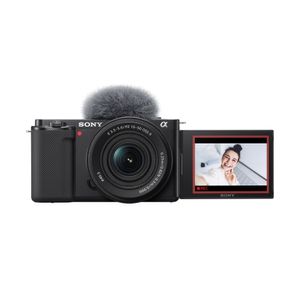 Sony Alpha ZV-E10 Camera Mirrorless pentru Vlogging 4K Kit cu Obiectiv 16-50mm mk2