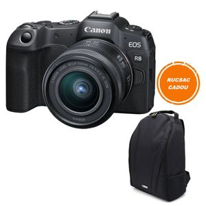 Canon EOS R8 Aparat Foto Mirrorless Kit cu Obiectiv RF 24-50mm F4.5-6.3 IS STM
