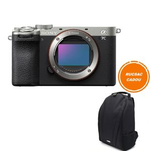 Sony Alpha-7C II Aparat Foto Mirrorless Full Frame 4K 33MP 10fps Body Argintiu