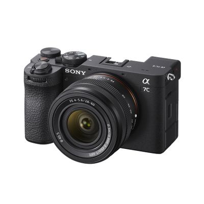 Sony Alpha-7C II Aparat Foto Mirrorless Full Frame 4K 33MP 10fps Kit cu Obiectiv FE 28-60mm F4-5.6 Negru