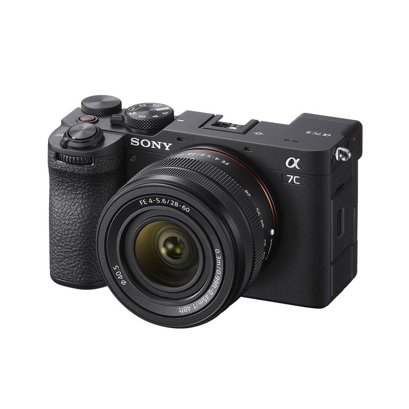 SonyAlpha7CIIAparatFotoMirrorlessFullFrame4K33MP10fpsKitcuObiectivFE2860mmF456Negru