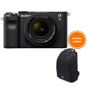 Sony Alpha A7C Kit cu Obiectiv FE 28-60mm F4-5.6 Black