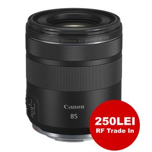 Canon RF 85mm F2 Macro IS STM Obiectiv Foto Mirrorless
