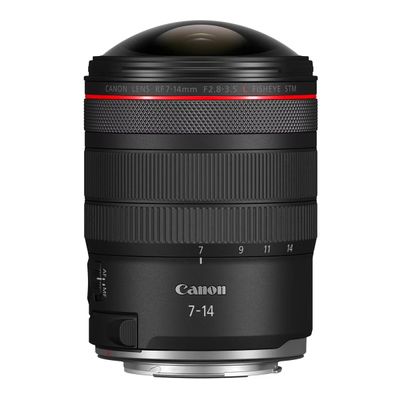 Canon RF 7-14mm F2.8-3.5 L STM Fisheye Obiectiv Foto Mirrorless Montura RF