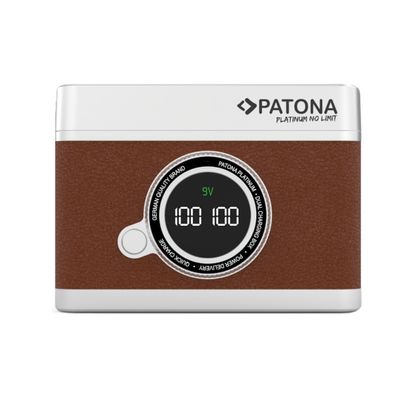 Patona Platinum 4161 Incarcator Dual Retro pentru Panasonic DMW-BLK22