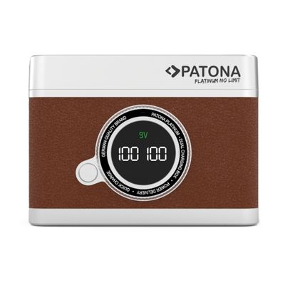 Patona Platinum 4159 Incarcator Dual Retro pentru Fujifilm NP-W235