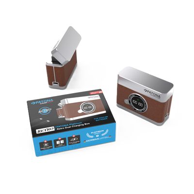 Patona Platinum 4159 Incarcator Dual Retro pentru Fujifilm NP-W235