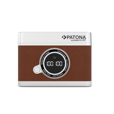 Patona Platinum 4158 Incarcator Dual Retro pentru Fujifilm NP-W126 si NP-W126S
