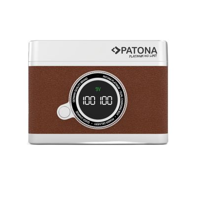 Patona Platinum 4156 Incarcator Dual Retro pentru Canon LP-E17