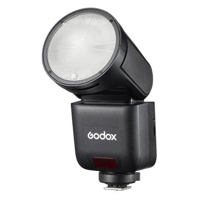 Godox V1 Mid F Blit TTL cu Cap Rotund si Ecran Tactil pentru Fujifilm