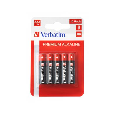 Verbatim 49874 10 x Baterii Alkaline AAA
