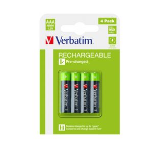 Verbatim 49514 4 x Acumulatori AAA/HR03