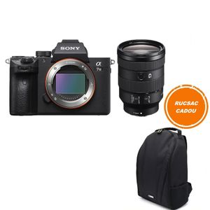 Sony A7 III Aparat Foto Mirrorless Kit cu Obiectiv Sony FE SEL 24-105mm F4