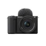 SonyZVE10IIAparatFotoMirrorless26MPVideo4K60pKitcuObiectiv1650mmmk2