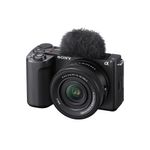 SonyZVE10IIAparatFotoMirrorless26MPVideo4K60pKitcuObiectiv1650mmmk2