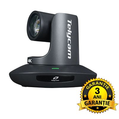 Telycam Vision+ SE HDMI Camera PTZ 4K 60fps Zoom Optic 12x Negru