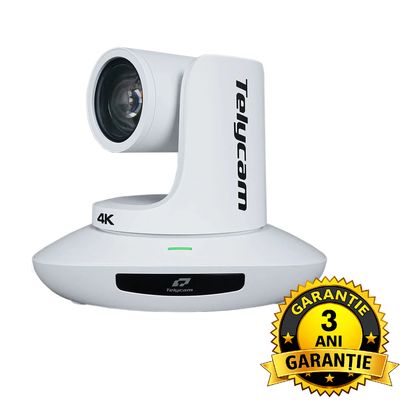 Telycam Vision+ SE HDMI Camera PTZ 4K 60fps Zoom Optic 12x Alb