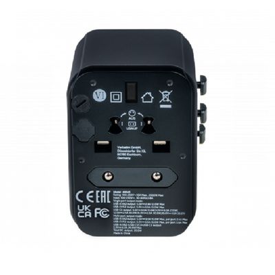 Verbatim UTA-03 Adaptor Universal de Calatorie 6-in-1 3 x USB-C 2 x USB-A