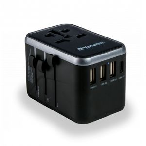Verbatim UTA-04 Adaptor Universal de Calatorie 6-in-1 2 x USB-C 3 x USB-A