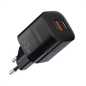 Choetech Incarcator Retea  PD5006 port USB A si USB C, 33W,  Negru