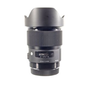 Sigma 20mm F/1.4 DG - Canon EF SH-1031857