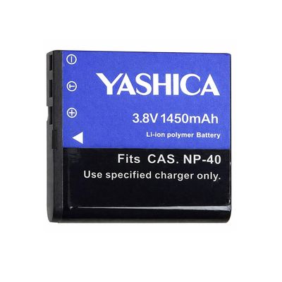 Yashica NP-40 Acumulator Li-Ion Polymer pentru Camerele Foto 1250mAh 3.7V