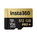 Insta360 Card Memorie microSDXC 512GB A2 V30 UHS-I U3