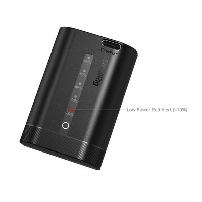 SmallRig 5298 Acumulator Reincarcabil cu USB-C si Afisaj Alimentare pentru Canon LP-E6P