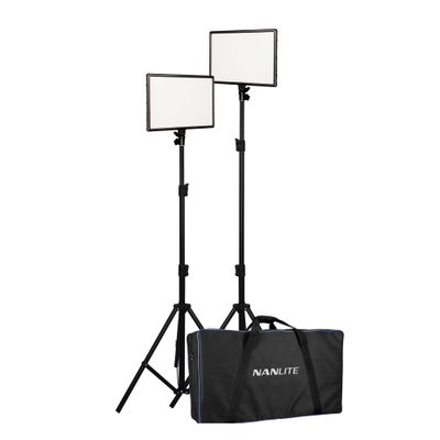 Nanlite Lumipad 25 Kit 2 Lampi LED Bi-color 25.6W