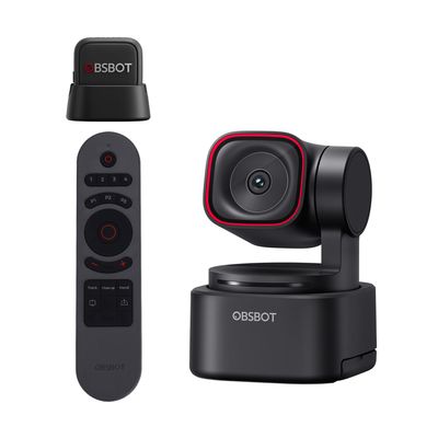 OBSBOT Tiny 3 Lite Mic Combo Camera Video PTZ 4K AI cu Microfon si Telecomanda