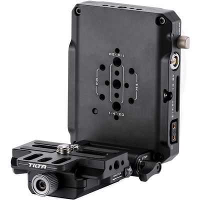 Tilta Placa de Baterie Mini PD V-Mount cu Kit Receptor ARCA Reglabil Negru