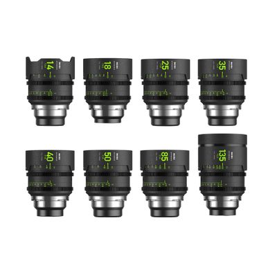 Nisi Athena Prime Master Set Kit 8 Obiective Cine PL
