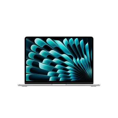 Apple MacBook Air 13" Laptop cu Procesor M5 10 nuclee CPU si 10 nuclee GPU 16GB RAM 1TB SSD Argintiu