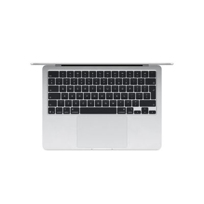 Apple MacBook Air 13" Laptop cu Procesor M5 10 nuclee CPU si 10 nuclee GPU 16GB RAM 1TB SSD Argintiu