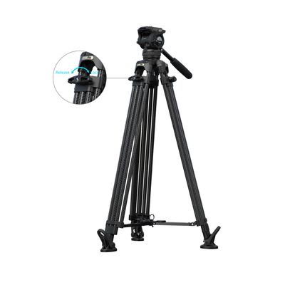 Smallrig 5580 FSD16 FreeSpeed Heavy-Duty Trepied Video Carbon 15kg 214cm