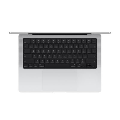 Apple MacBook Pro 14" Laptop cu Procesor Apple M5 Pro 15 nuclee CPU si 16 nuclee GPU 24GB RAM 2TB SSD Argintiu