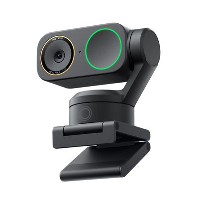 Insta360 Link 2 Pro Camera Web Conferinta cu Gimbal 4K AI Graphite Black