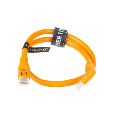 TetherPro Optima 10G Cablu Adaptor USB-C 51cm Mufa Dreapta-Mufa Unghi