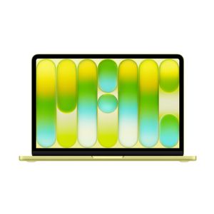 Apple MacBook Neo Laptop 13" cu Procesor A18 Pro 6 nuclee CPU si 5 nuclee GPU 8GB RAM 512GB SSD Citrus