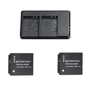 SYNCO S005E Set 2 Acumulatori si Incarcator 2 Sloturi Incarcare pentru Xtalk