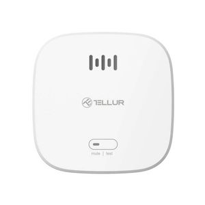 Resigilat: Tellur Smart Senzor de Fum WiFi CR123A, Alb - RS125061342-3
