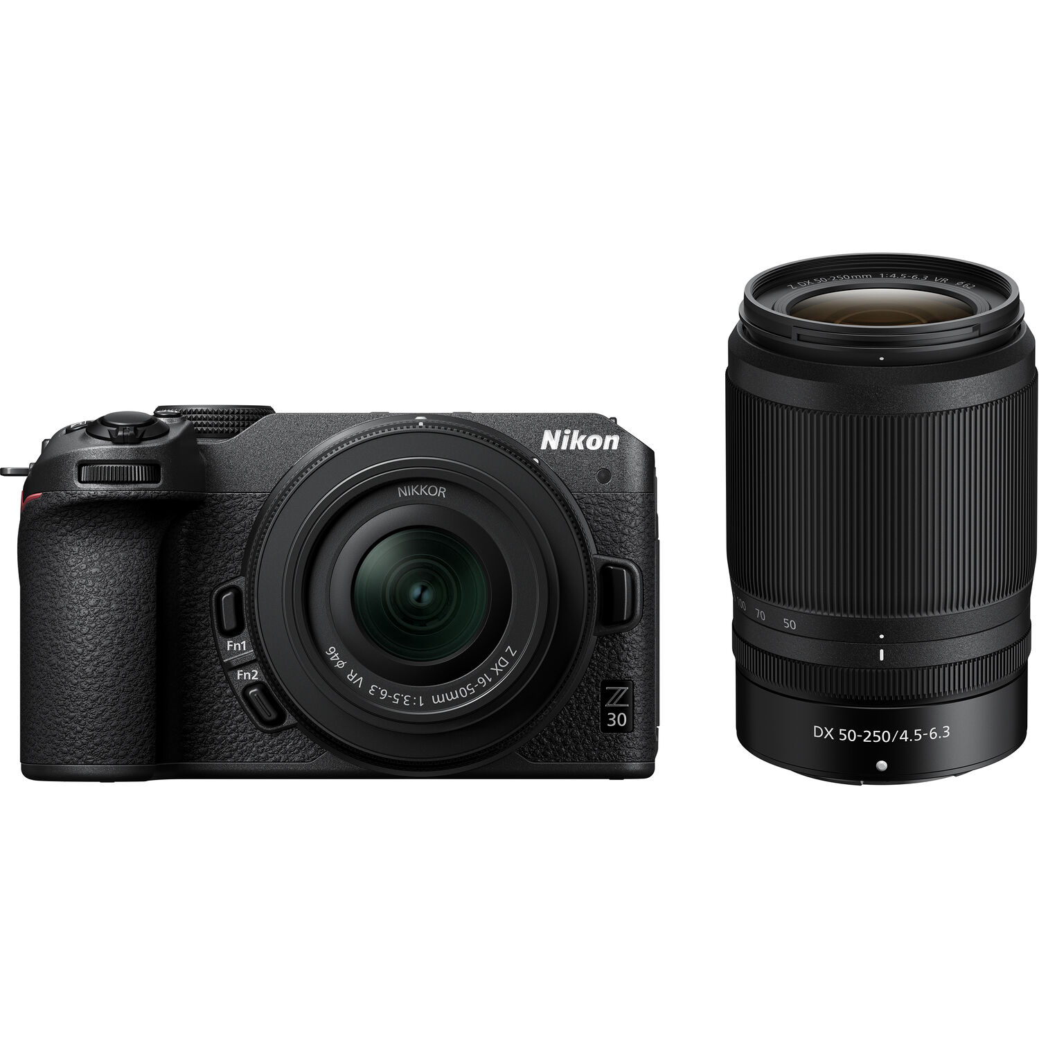 Cameras Resigilat: Nikon Z 30 Aparat Foto Mirrorless 20,9 MP Kit cu Obiectiv 16-50mm DX f/3.5-6.3 VR + 50-250mm DX f/4.5-6.3 VR - RS125066432-3