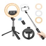 KathayLampaLedBicolorCircularacuTelecomandasiMinitrepiedExtensibil70cm