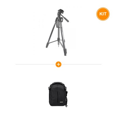 [Pachet] Fancier WT-3760 Trepied Foto Video 164cm + Caruba Skydex 120 Rucsac Foto-Video