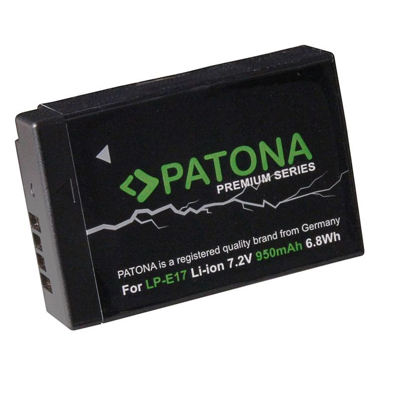PatonaPremiumAcumulatorReplaceLiIonpentruCanonLPE17950mAh72V