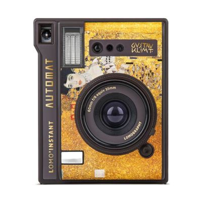 Lomo Aparat Foto Instant Automat cu Accesorii Klimt Gold Leaf